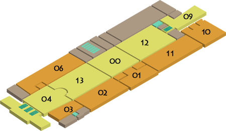 Ausstellungsplan Untergeschoss