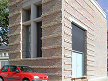 Sample for the structure of the facade