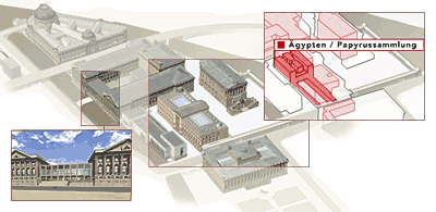 Masterplan of the Museum Island including the Egyptian Museum