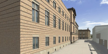 The "Neue Museum" projected view - 3D design