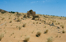 The Amun Temple before the begin of the excavations in 1995